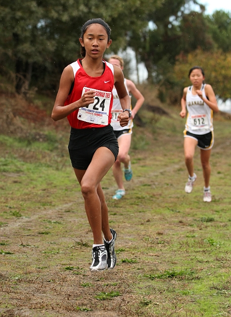 2010NCSXC GD1-1267.JPG - 2010 North Coast Section Cross Country Championships, Hayward High School, Hayward, California